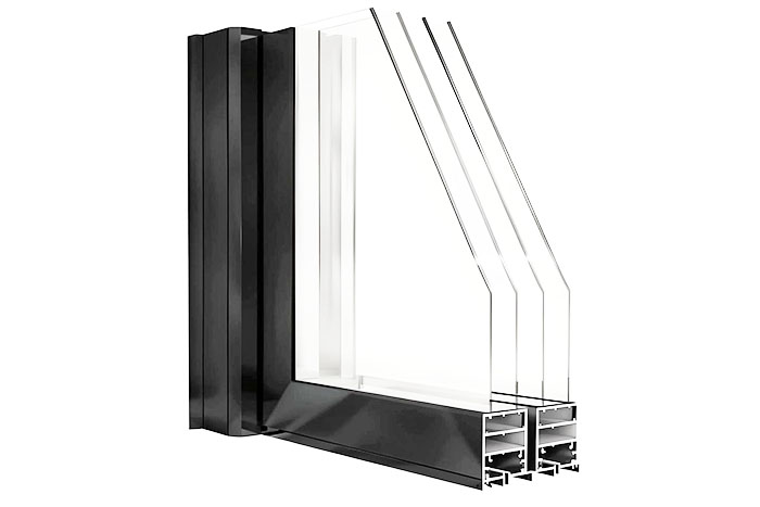 鋁型材定制開模斷橋鋁門窗合金型材