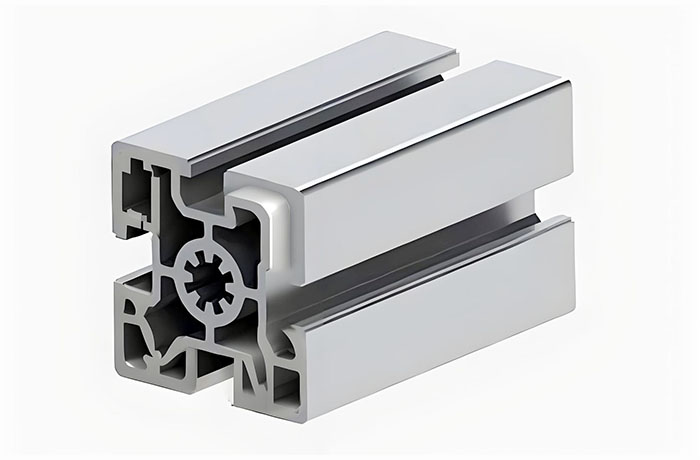 鋁型材定制開(kāi)模氟碳灰色隔斷鋁型材-6